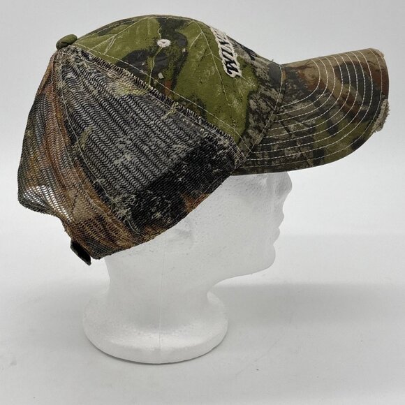 Winchester Camouflage Outdoor Cap Mesh Strap Back Trucker Hat Camo One Size - Picture 7 of 10